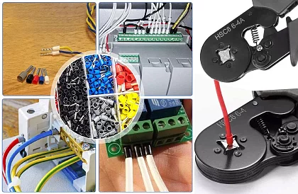 Krimpovací kleště na dutinky 0,25 -10 mm2 + 500 ks dutinek
