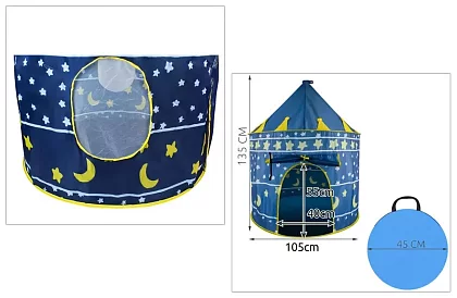 Dětský stan - Hrad pro prince či princeznu