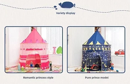 Dětský stan - Hrad pro prince či princeznu
