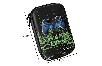 Školní penál – pouzdro PLAY s 3D grafikou