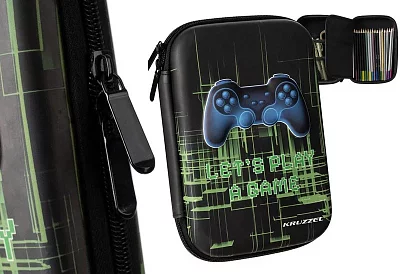 Školní penál – pouzdro PLAY s 3D grafikou