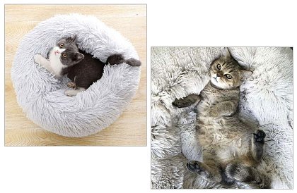 Luxusní pelíšek pro psy, kočky i králíčky - 60 cm