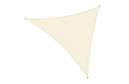 Stínící sluneční plachta trojúhelník 3 x 3 x 3 m – Béžová