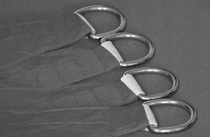 Stínící sluneční plachta 3,6 x 3,6 m – Šedá