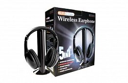Multifunkční Hi-Fi bezdrátová sluchátka - 5 v 1