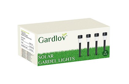 Solární zahradní světla - sada 10 kusů