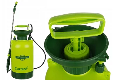Ruční tlakový postřikovač GARDLOV 5 litrů – kompaktní síla pro vaši zahradu