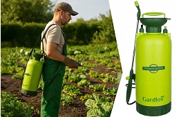 Ruční tlakový postřikovač GARDLOV 8 litrů – maximální dosah a pohodlí