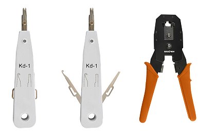Kabelový tester a krimpovací sada – vše pro instalaci vaší ethernet sítě