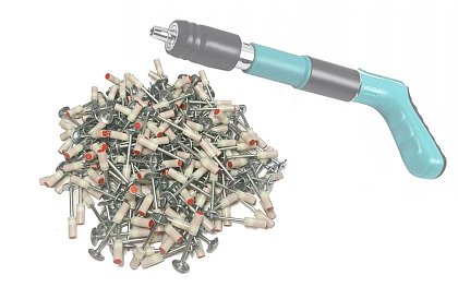 Náhradní nastřelovací hřebíky pro NailFixer – 25 mm – 200 ks