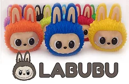 Labubu pokladnička – opakovaně vysypávací, s pohyblivýma očima