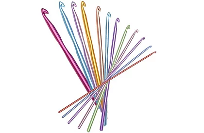 Háčky na háčkování - 12 kusů