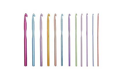 Háčky na háčkování - 12 kusů