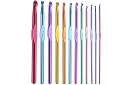 Háčky na háčkování - 12 kusů