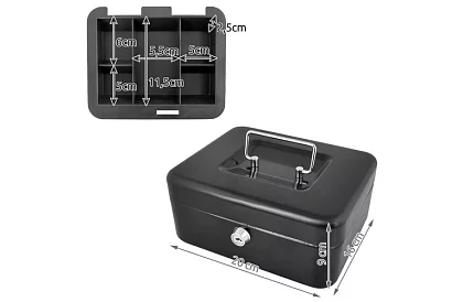 Kovová pokladnička