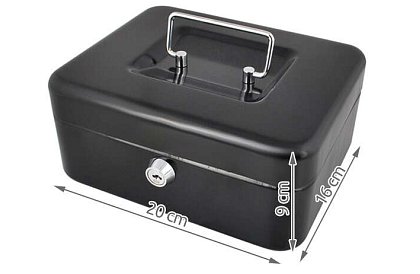 Kovová pokladnička