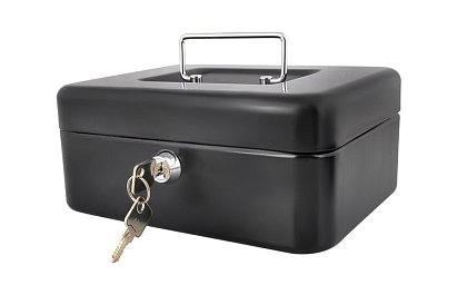 Kovová pokladnička