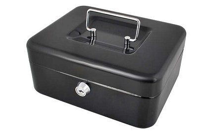 Kovová pokladnička