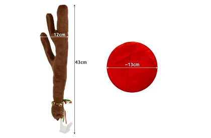 Sobí parohy a nos – dekorace pro váš vůz