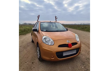 Sobí parohy a nos – dekorace pro váš vůz