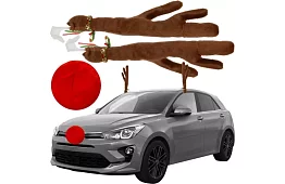 Sobí parohy a nos – dekorace pro váš vůz