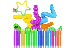 Pop Pipes – flexibilní trubičky – 20 kusů