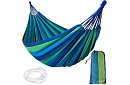 Závěsná zahradní houpací síť pro dva