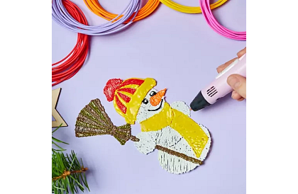 PLA filamenty – sada 20 ks x 20 m – mix barev