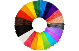 PLA filamenty – sada 20 ks x 20 m – mix barev