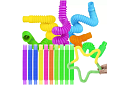 Pop Pipes – flexibilní trubičky – 10 kusů