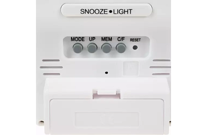 Digitální hodiny s teploměrem a vlhkoměrem