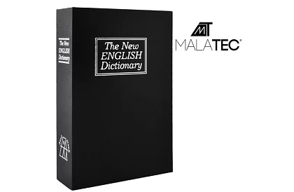 Bezpečný trezor ve tvaru knihy – schránka ukrytá v knize