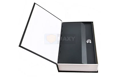 Bezpečný trezor ve tvaru knihy – schránka ukrytá v knize