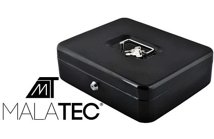 Velká kovová pokladna na peníze