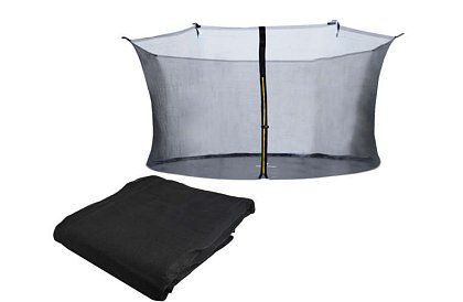 Ochranná síť na trampolínu - 396 - 404 cm
