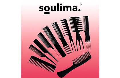 Profesionální kadeřnické hřebeny – sada 10 ks