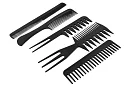 Profesionální kadeřnické hřebeny – sada 10 ks