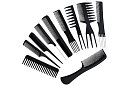 Profesionální kadeřnické hřebeny – sada 10 ks
