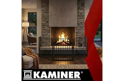 Krbová zábrana před krb