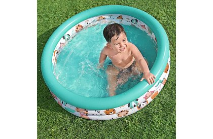 Barevný nafukovací bazének pro děti 102×25 cm – Bestway 51008