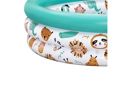 Barevný nafukovací bazének pro děti 102×25 cm – Bestway 51008