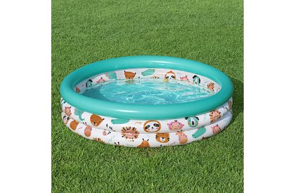 Barevný nafukovací bazének pro děti 102×25 cm – Bestway 51008