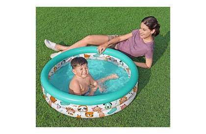 Barevný nafukovací bazének pro děti 102×25 cm – Bestway 51008