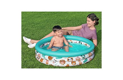 Barevný nafukovací bazének pro děti 102×25 cm – Bestway 51008
