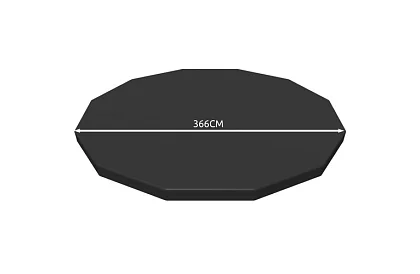 Kryt na rámový bazén 366 cm  - BESTWAY