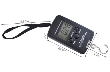 Led háčková váha 40kg