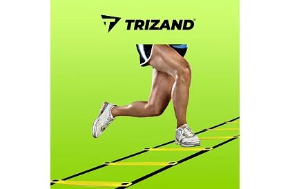 Cvičební koordinační žebřík – nastavitelný, 12 příček, s taškou