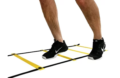 Cvičební koordinační žebřík – nastavitelný, 12 příček, s taškou