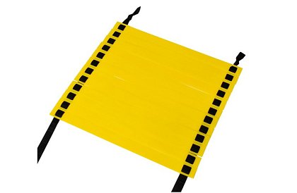 Cvičební koordinační žebřík – nastavitelný, 12 příček, s taškou