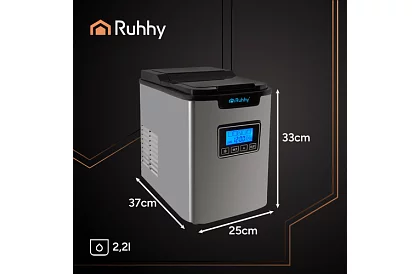 Výrobník ledových kostek – 3 velikosti s LCD displejem